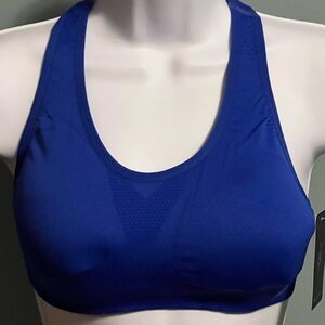 Amazing Sports Active Royal Blue Sports Bra NWT S/M